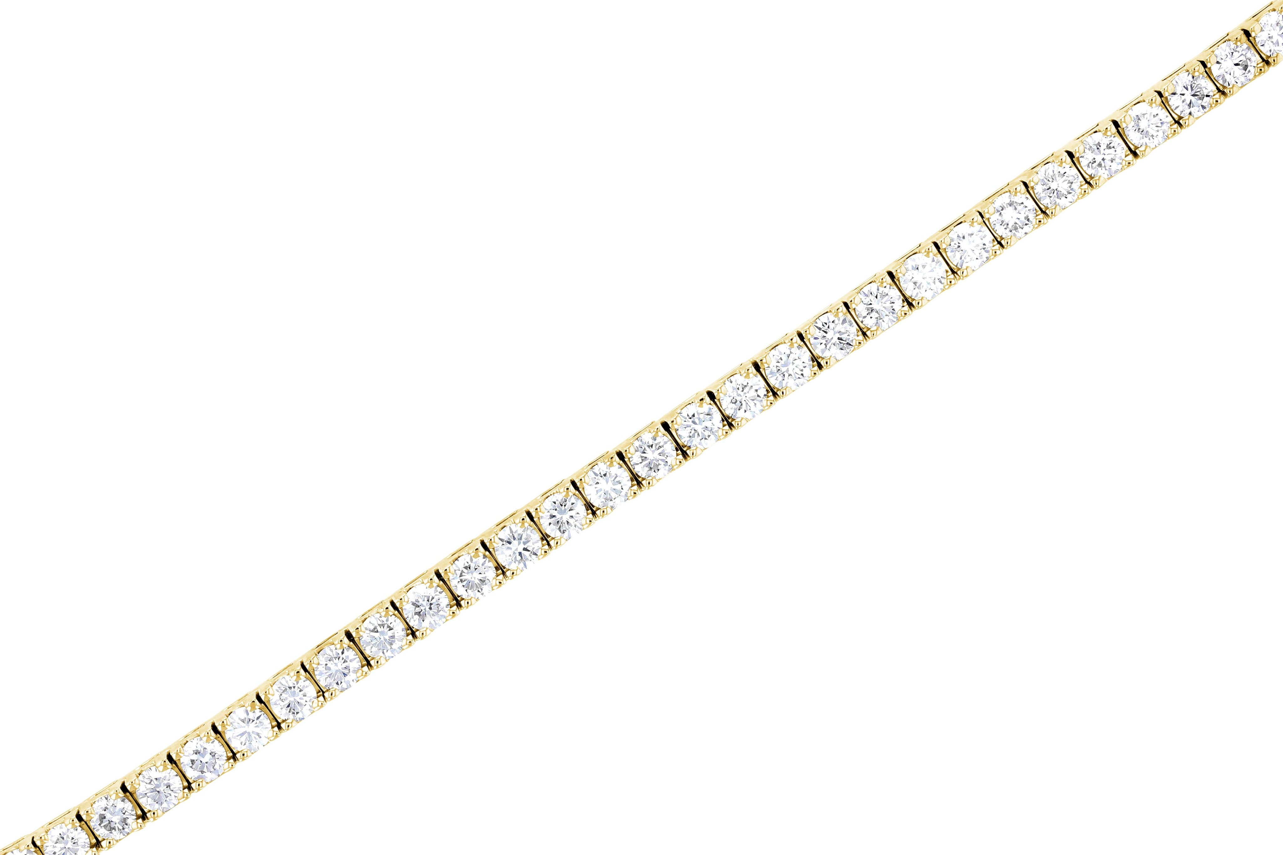 Diamond Tennis Bracelet with Hidden Clasp - The Brothers Jewelry Co.