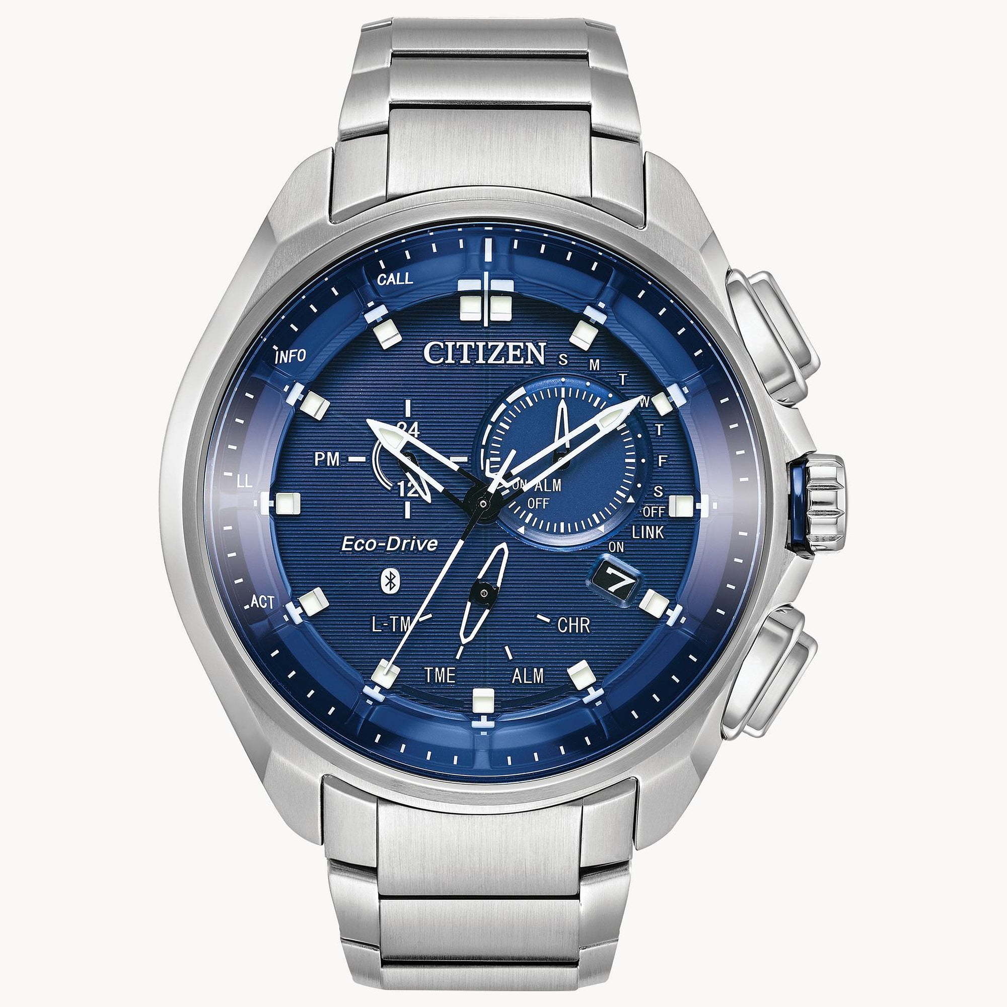 Citizen Eco-Drive Proximity Pryzm Dual Time Men's Watch BZ1021-54L