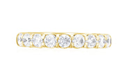 Classic Diamond Wedding Ring in 14k Yellow Gold - Iris + Mill