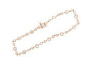 Diamond Milgrain Tennis Bracelet in 14k Rose Gold (1.80 ct. tw.) - Iris + Mill