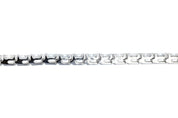 Diamond Tennis Bracelet with Hidden Clasp in 14k White Gold - Iris + Mill