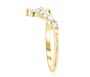 Marquise Diamond Chevron Ring in 14k Yellow Gold (0.40 ct. tw.) - Iris + Mill