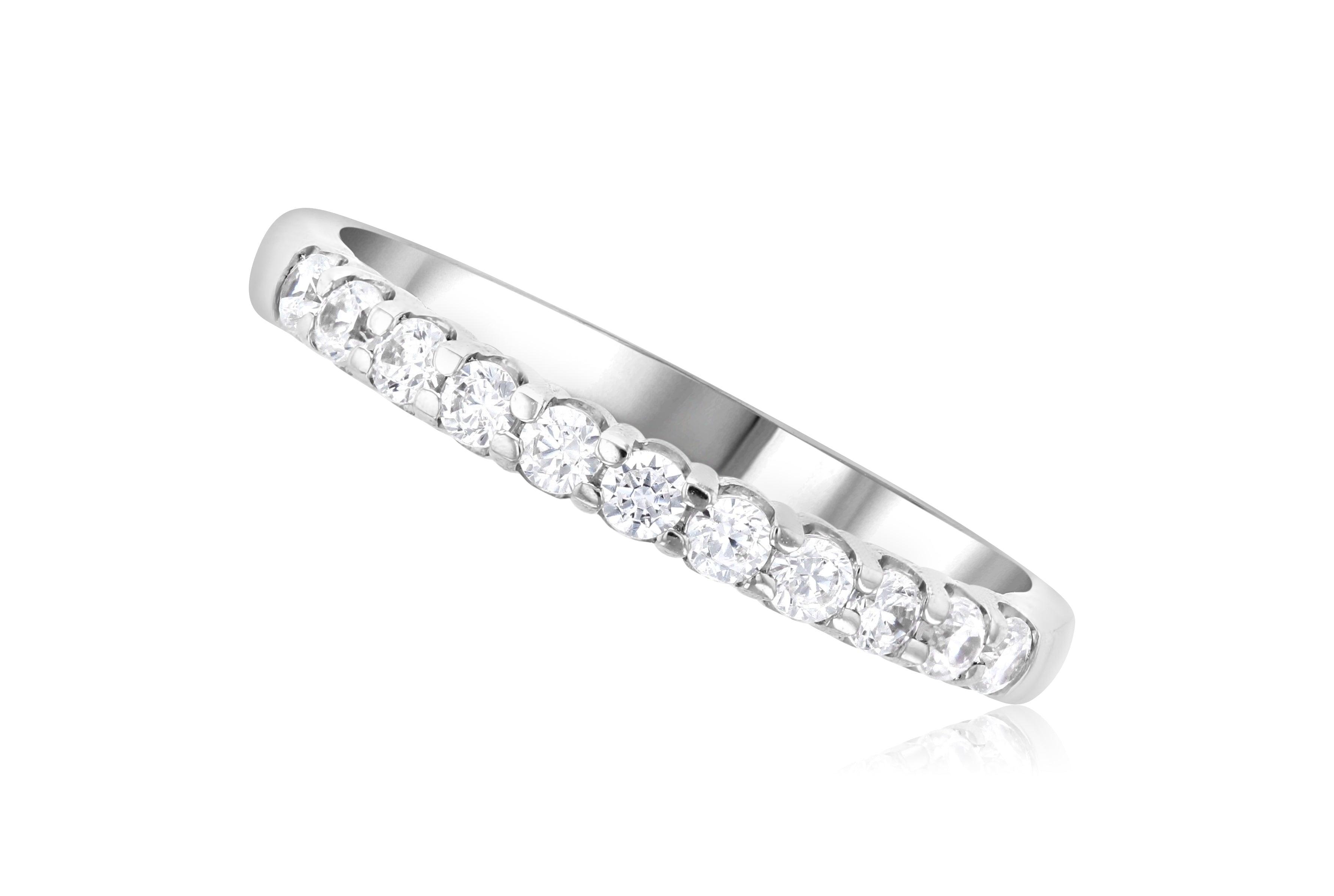 Pavé Diamond Wedding Ring - The Brothers Jewelry Co.