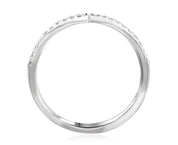 Double Chevron Diamond Ring (.15 ct. tw.) - The Brothers Jewelry Co.
